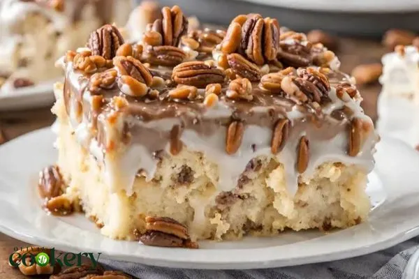Butter Pecan Cake With Caramel l