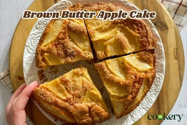 Brown Butter Apple Cake