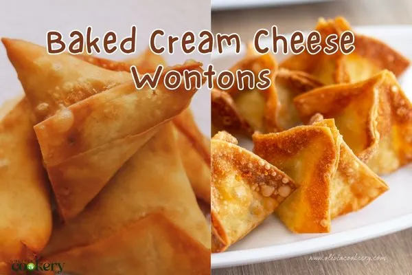 Baked Cream Cheese Wontons