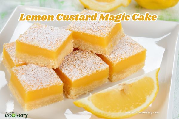 Lemon Custard Magic Cake