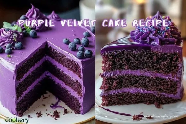 Purple Velvet Cake Recipe